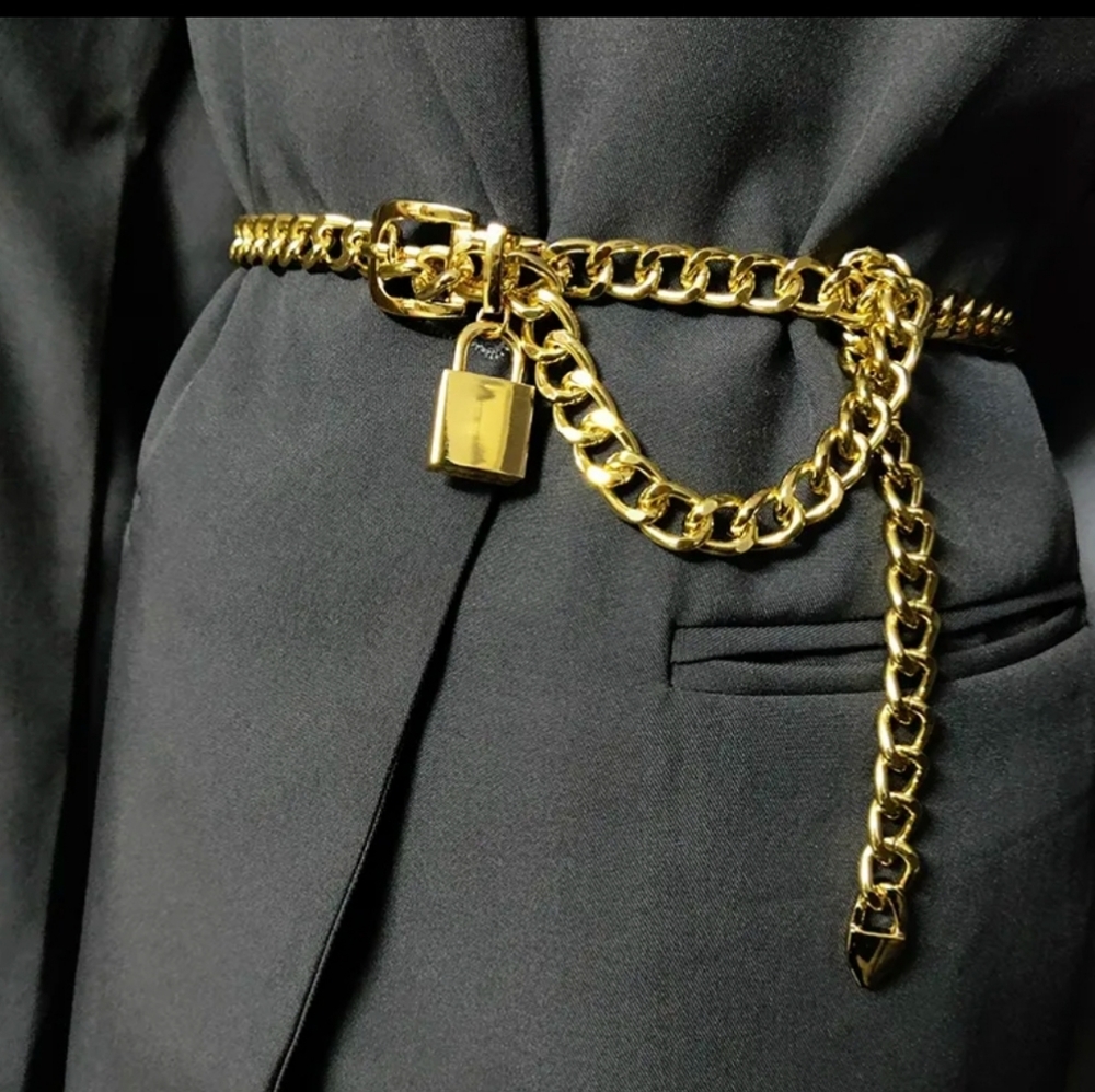 Gold Lock Belt